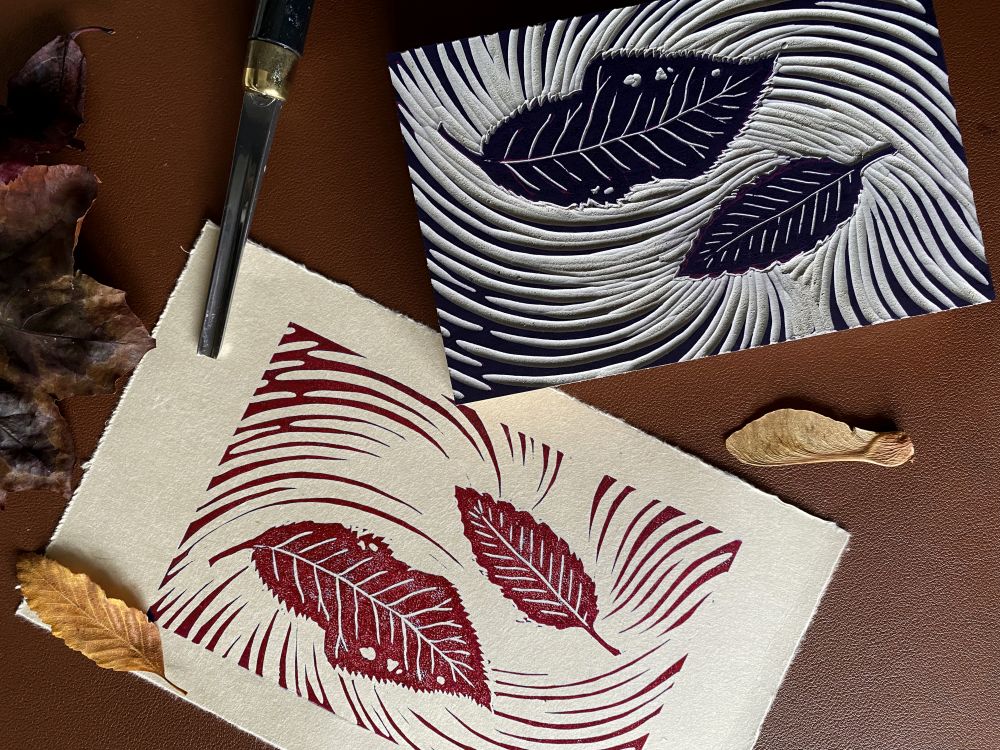 Galeria Linocut Workshop with Mr Greb 4