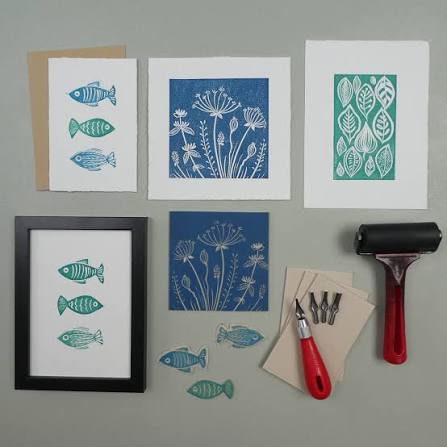Galeria Linocut Workshop with Mr Greb 3