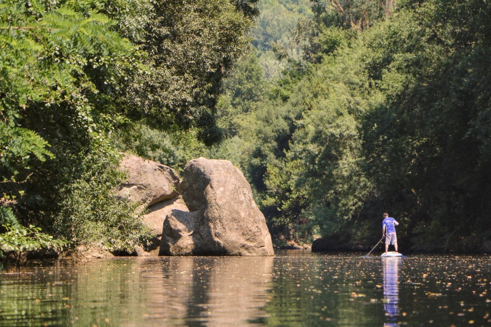 Galeria Group SUP Class on the Douro River 4
