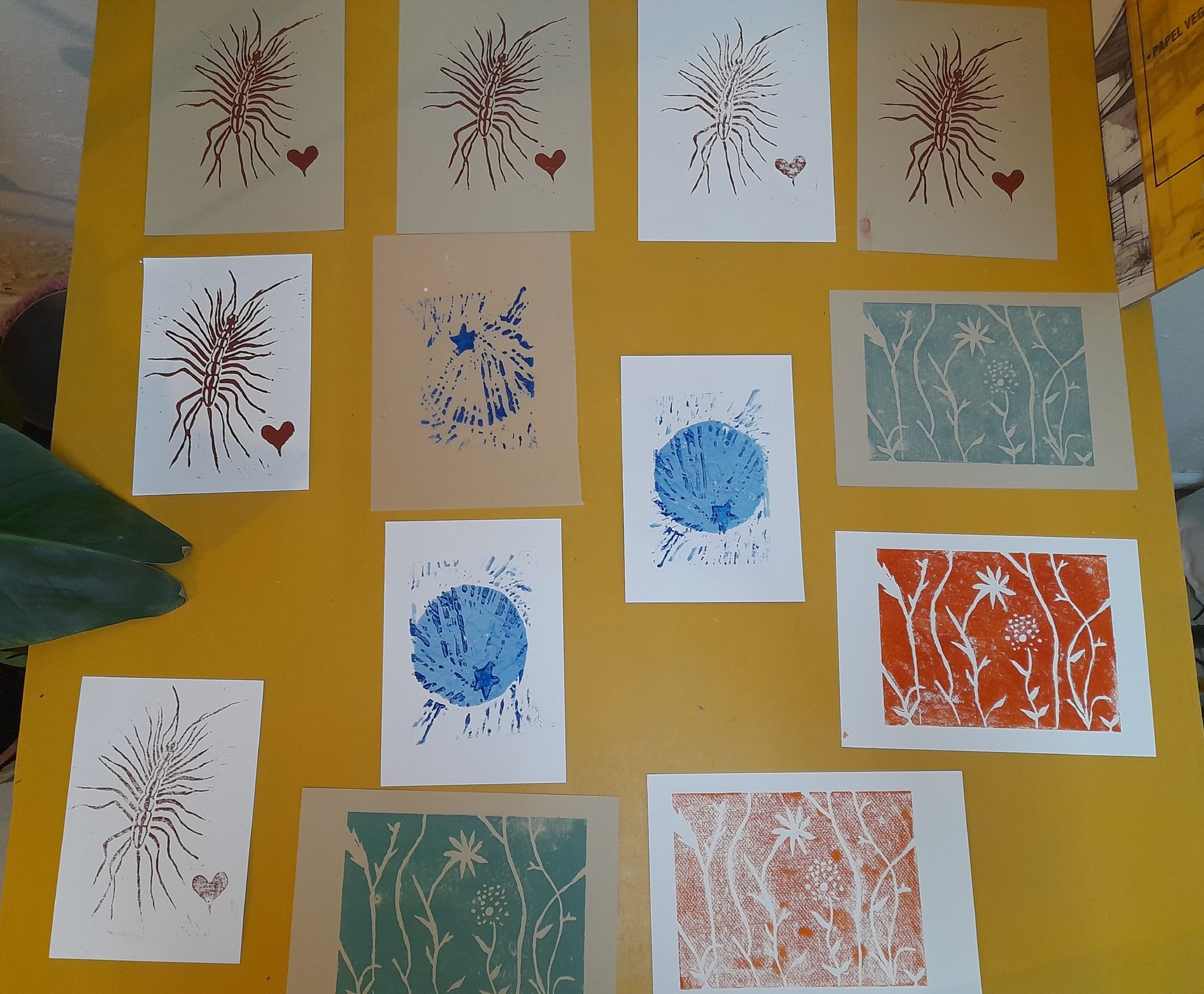 Linocut Printmaking Workshop gallery 4