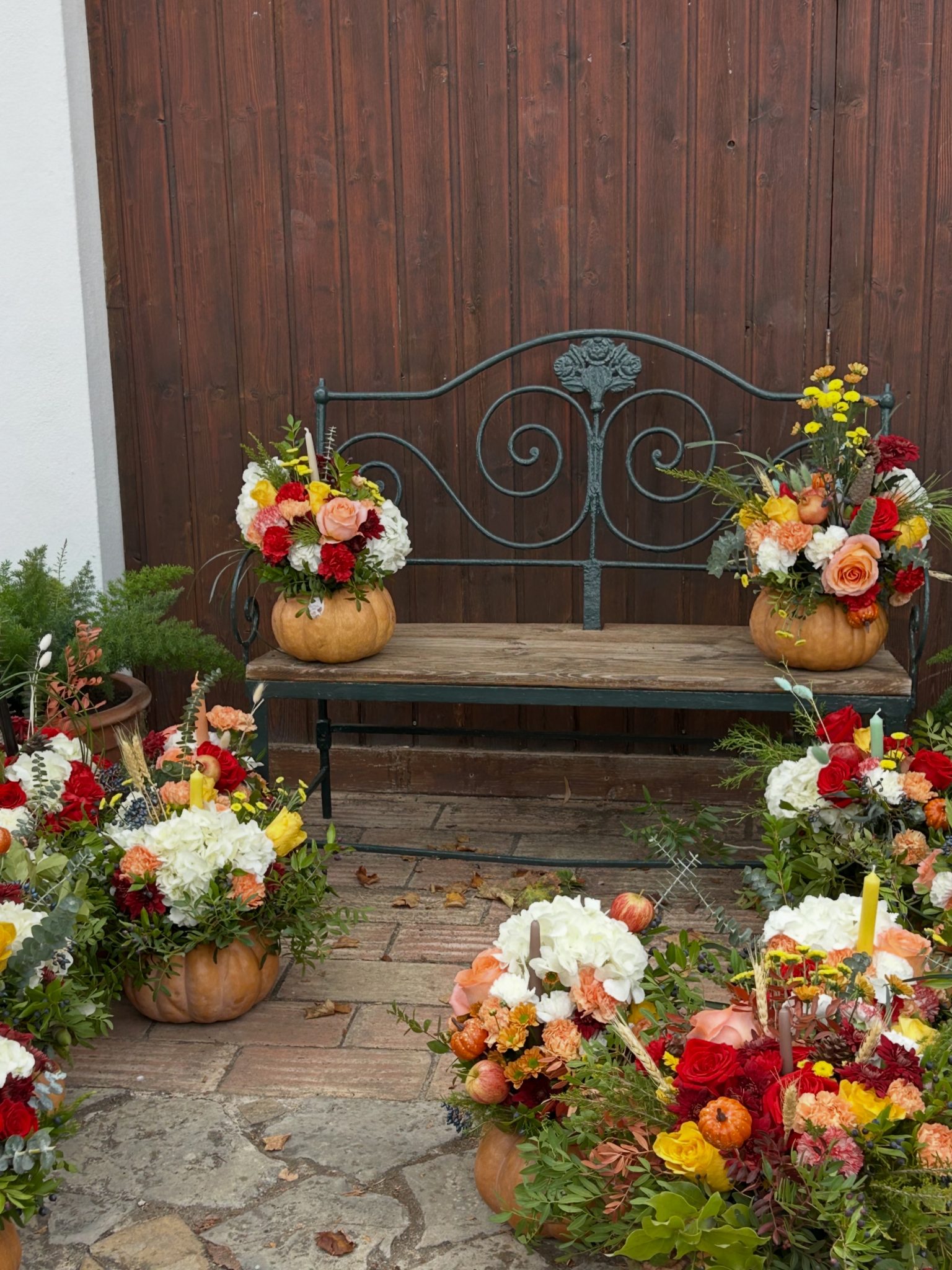 Galeria Pumpkin and Flowers Workshop 2