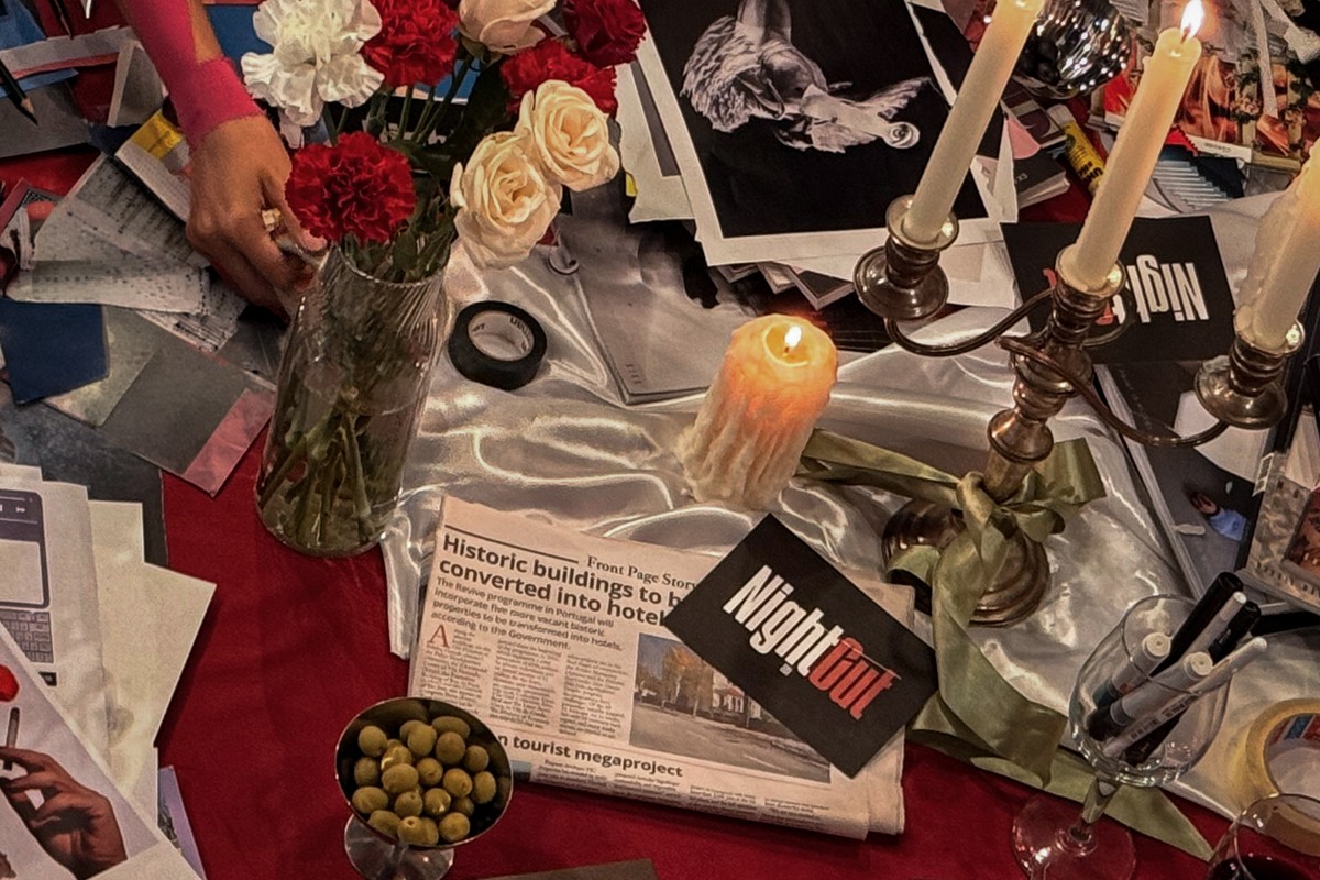 Ghosting Halloween Collage and Wine Night gallery 5