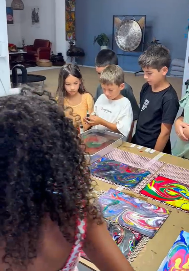 Cork Marbling Workshop gallery 3