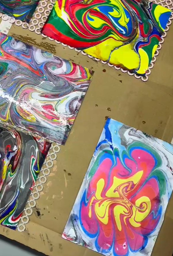Cork Marbling Workshop gallery 2