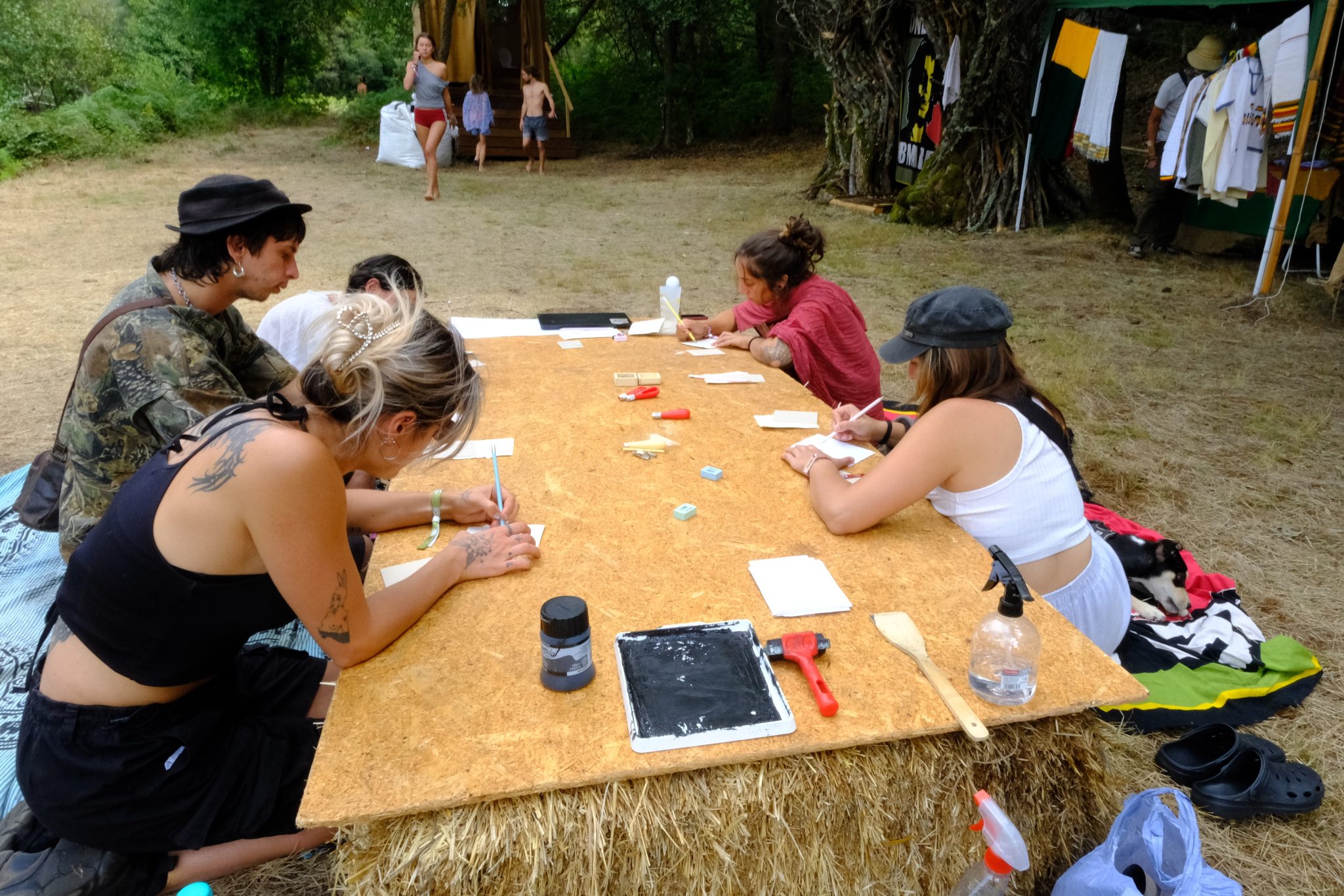 Galeria Linocut and Hand Printing Workshop 2