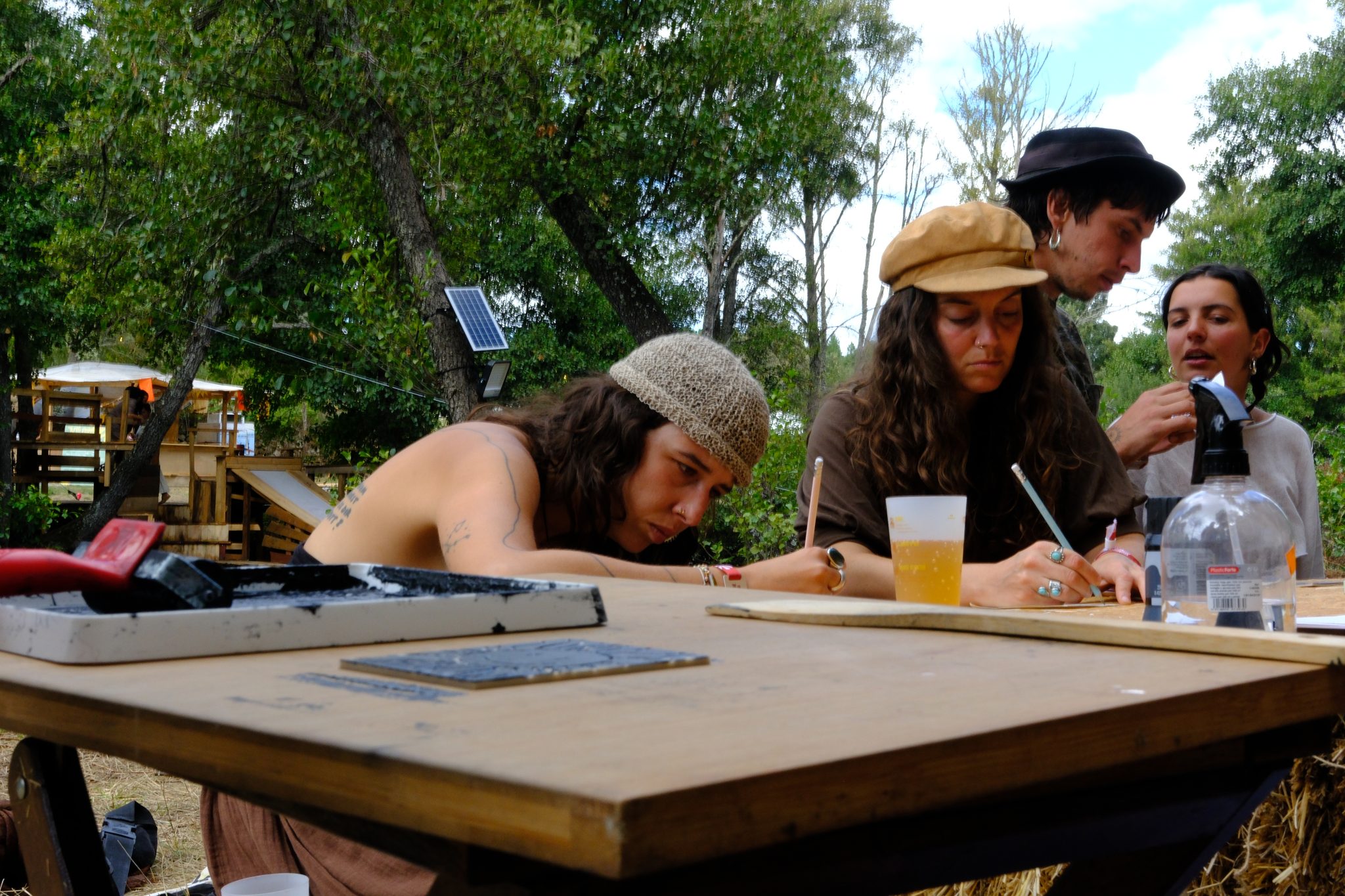 Galeria Linocut and Hand Printing Workshop 5