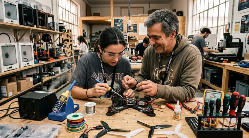 Drone Building and Flight Experience gallery 3