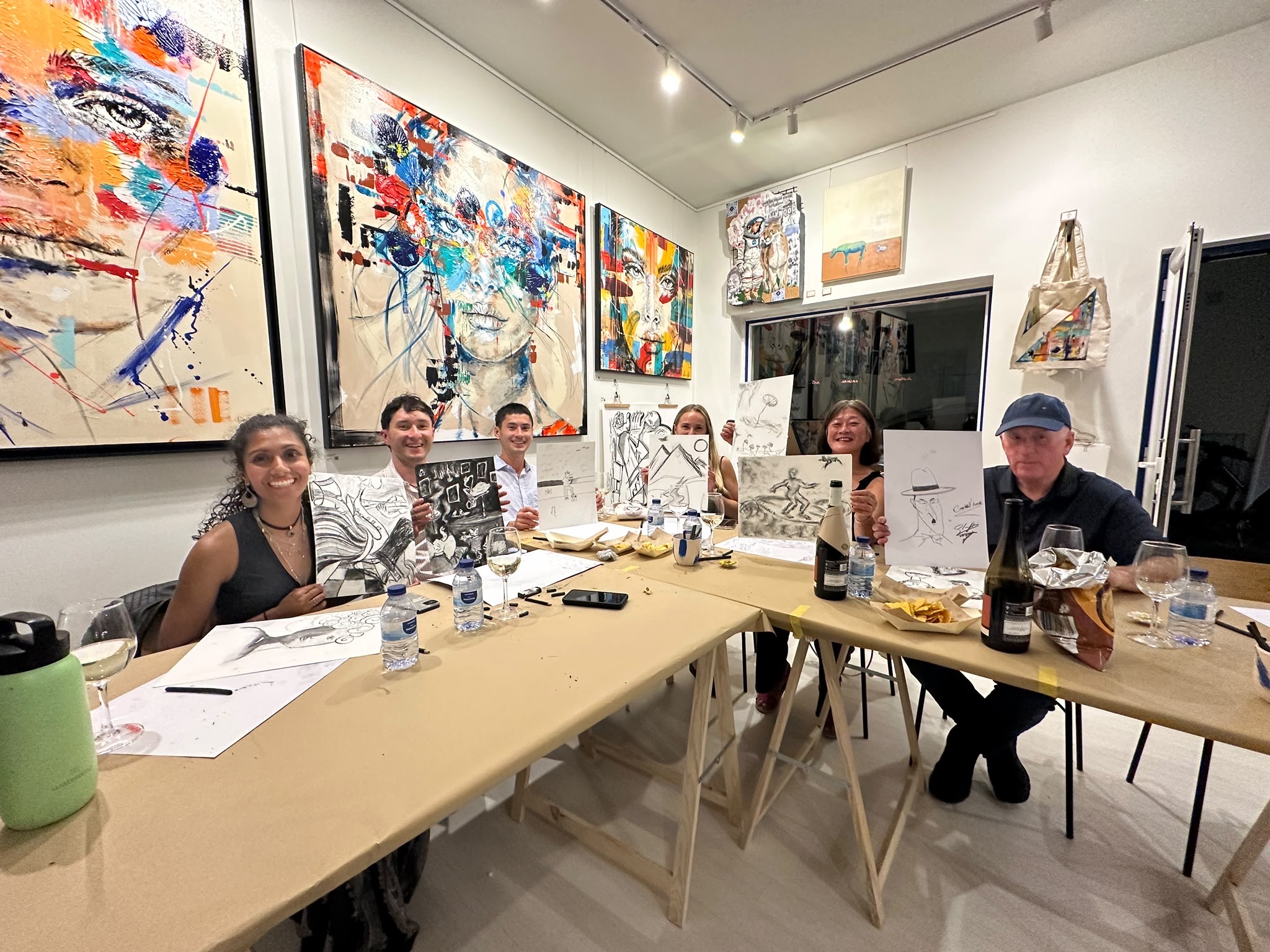 Live Jazz and Blues Drawing Workshop gallery 4