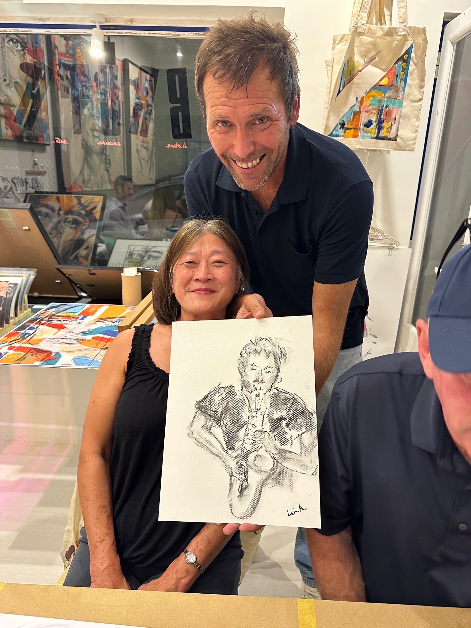 Live Jazz and Blues Drawing Workshop gallery 2