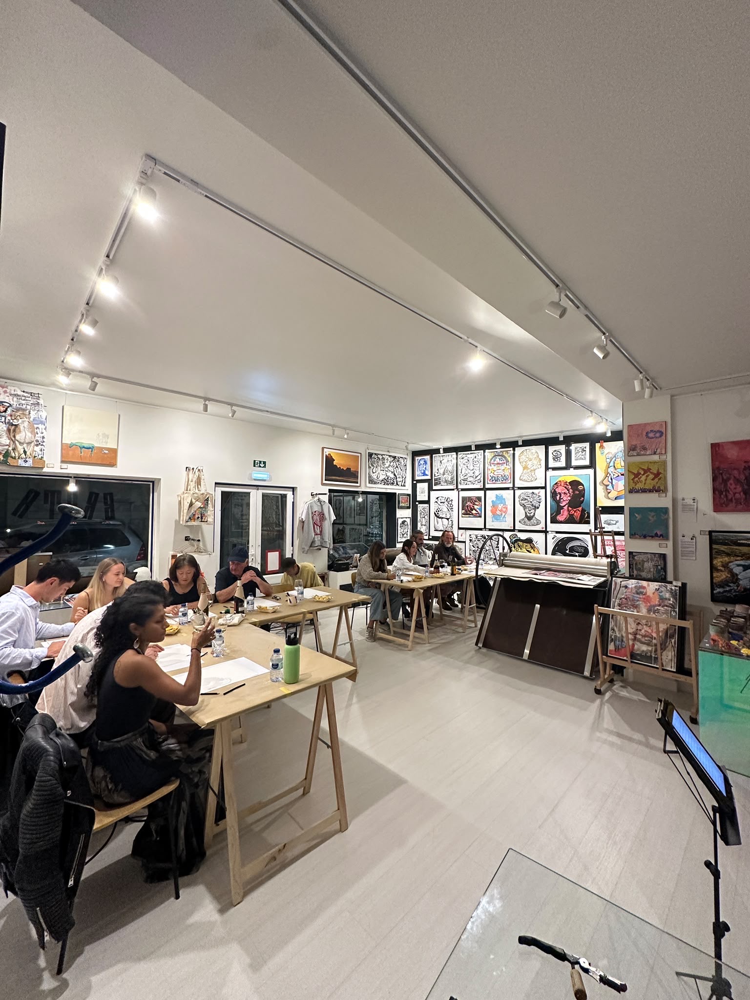 Live Jazz and Blues Drawing Workshop gallery 3