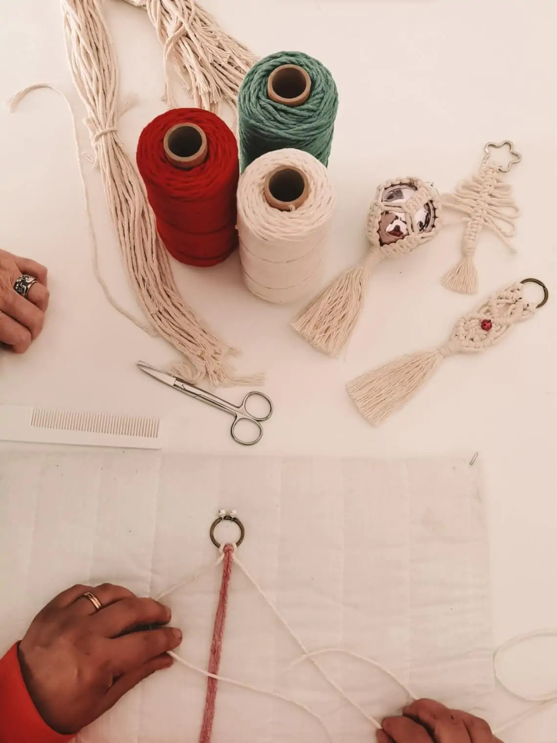 Galeria Christmas Macramé Workshop 1