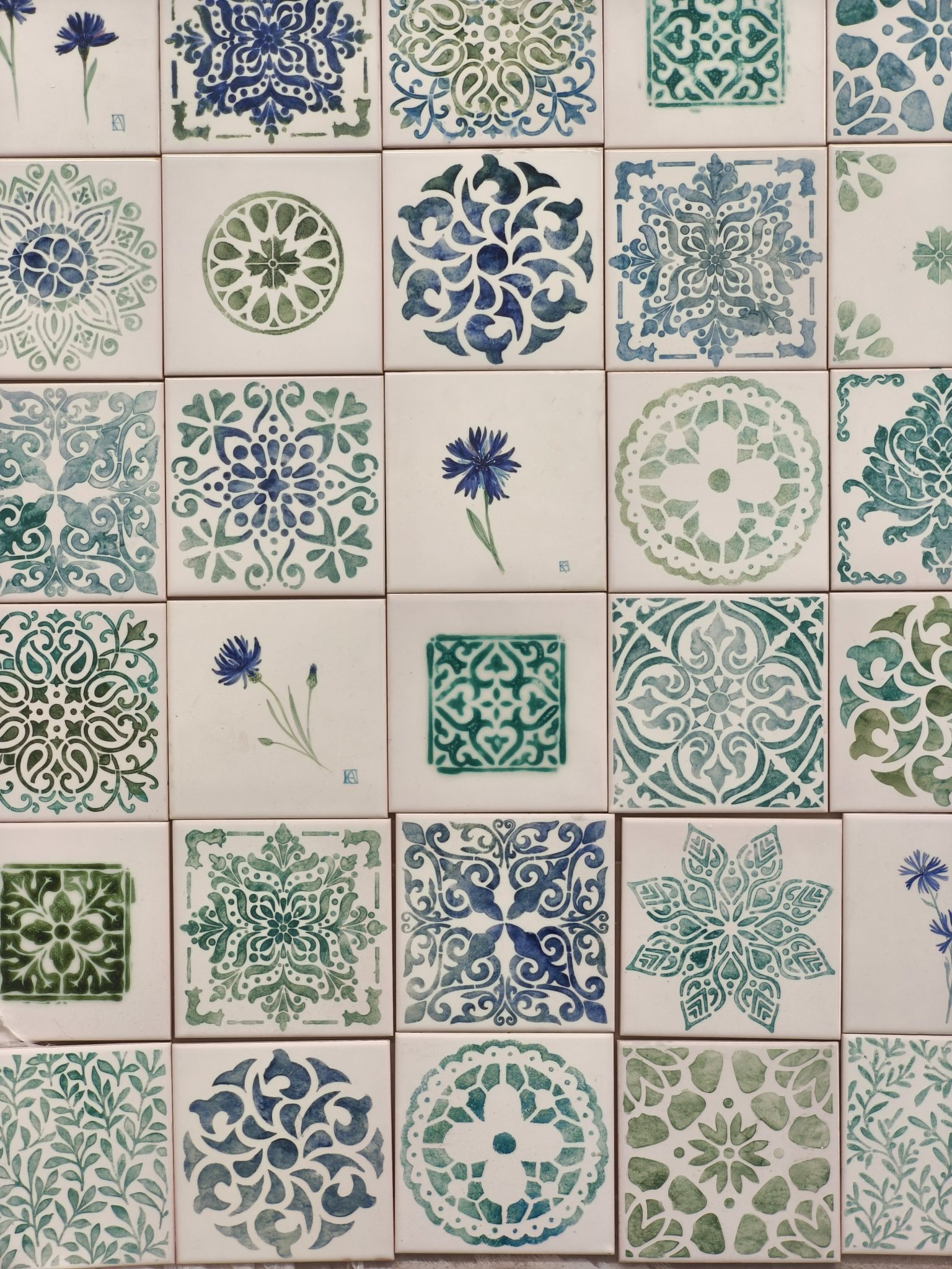 Azulejo Tile Painting Workshop gallery 4