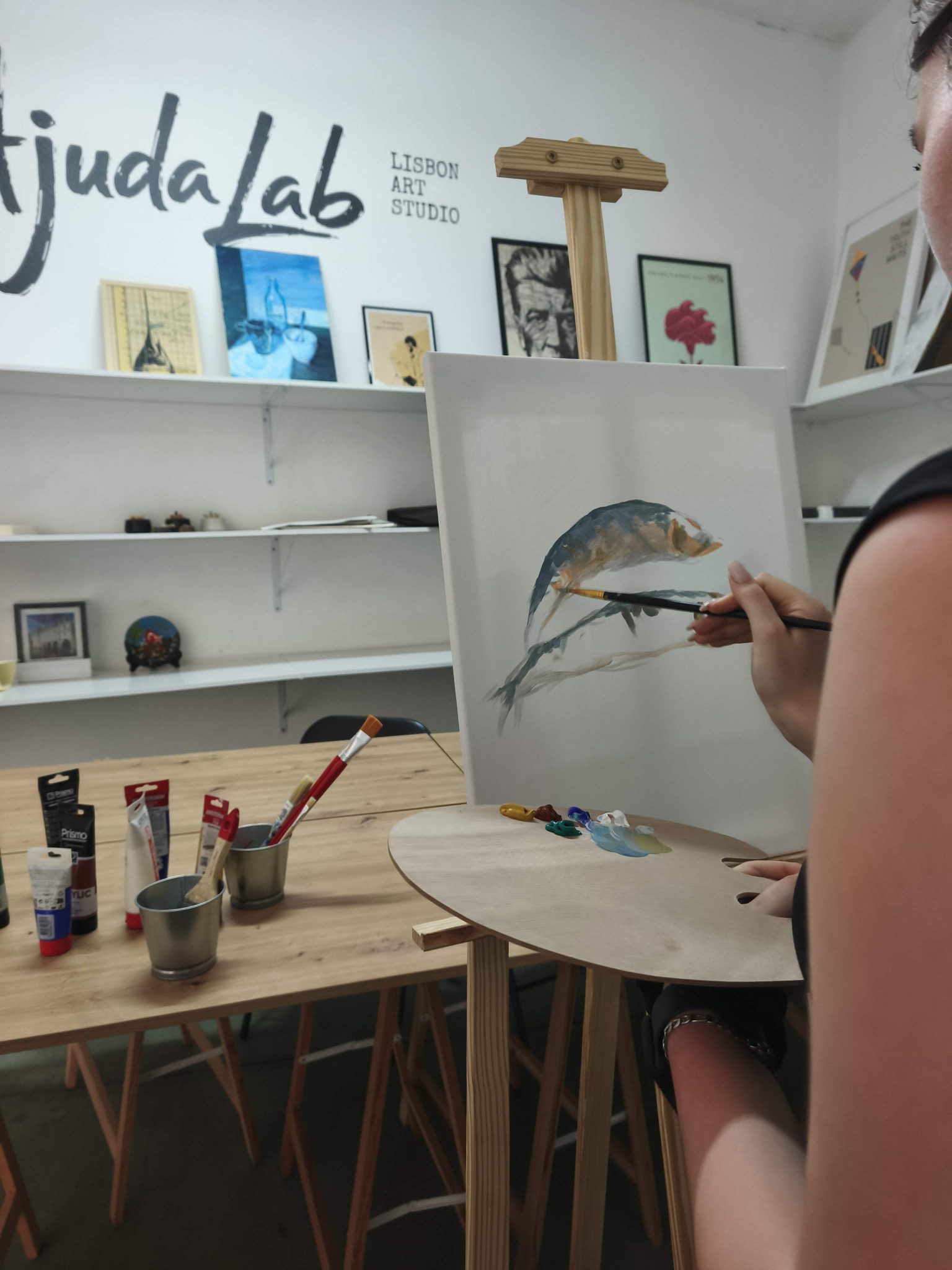 Acrylic Painting Course | Sérgio Marques gallery 5
