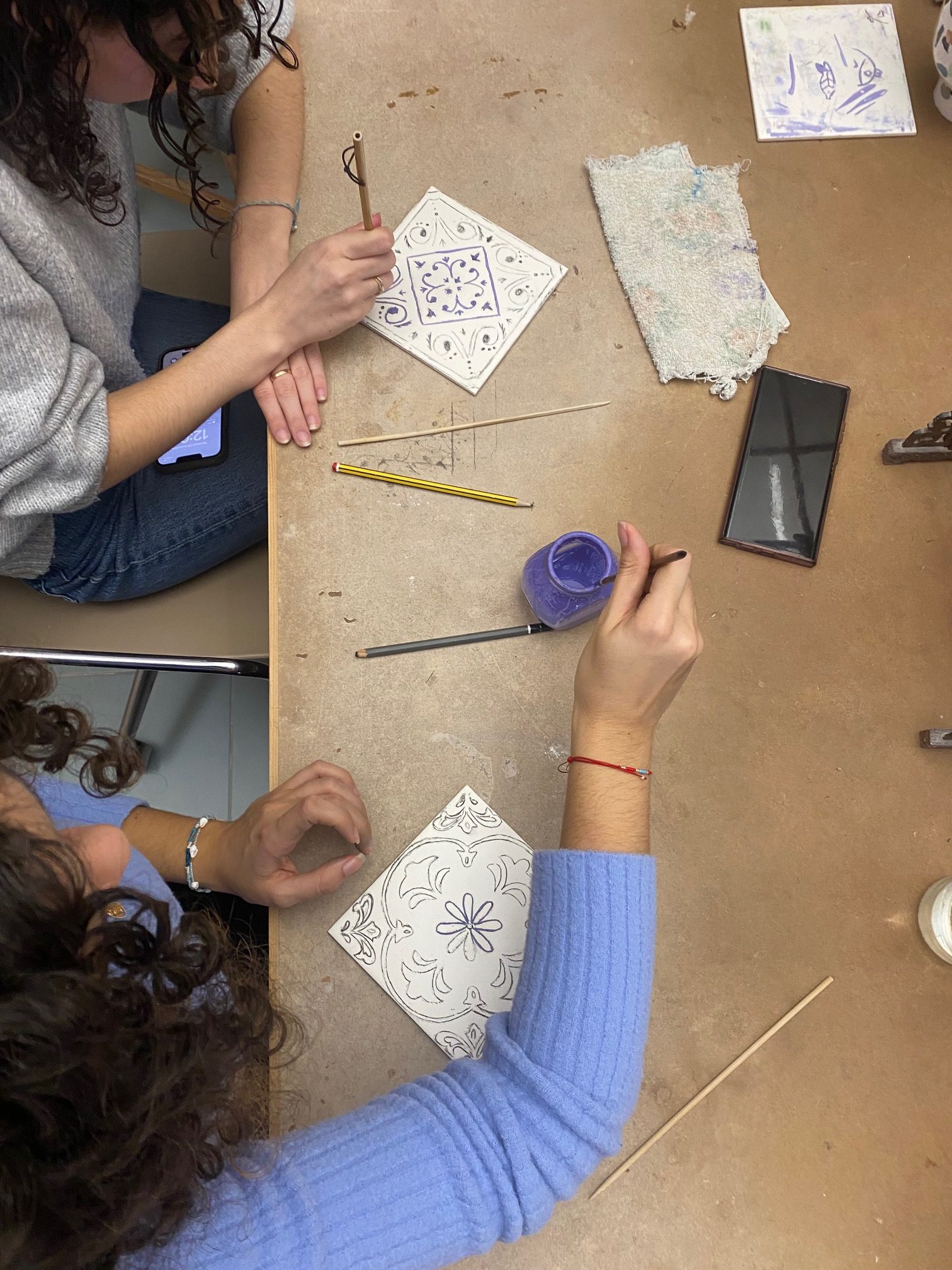 Galeria Portuguese Tile Painting Workshop 4