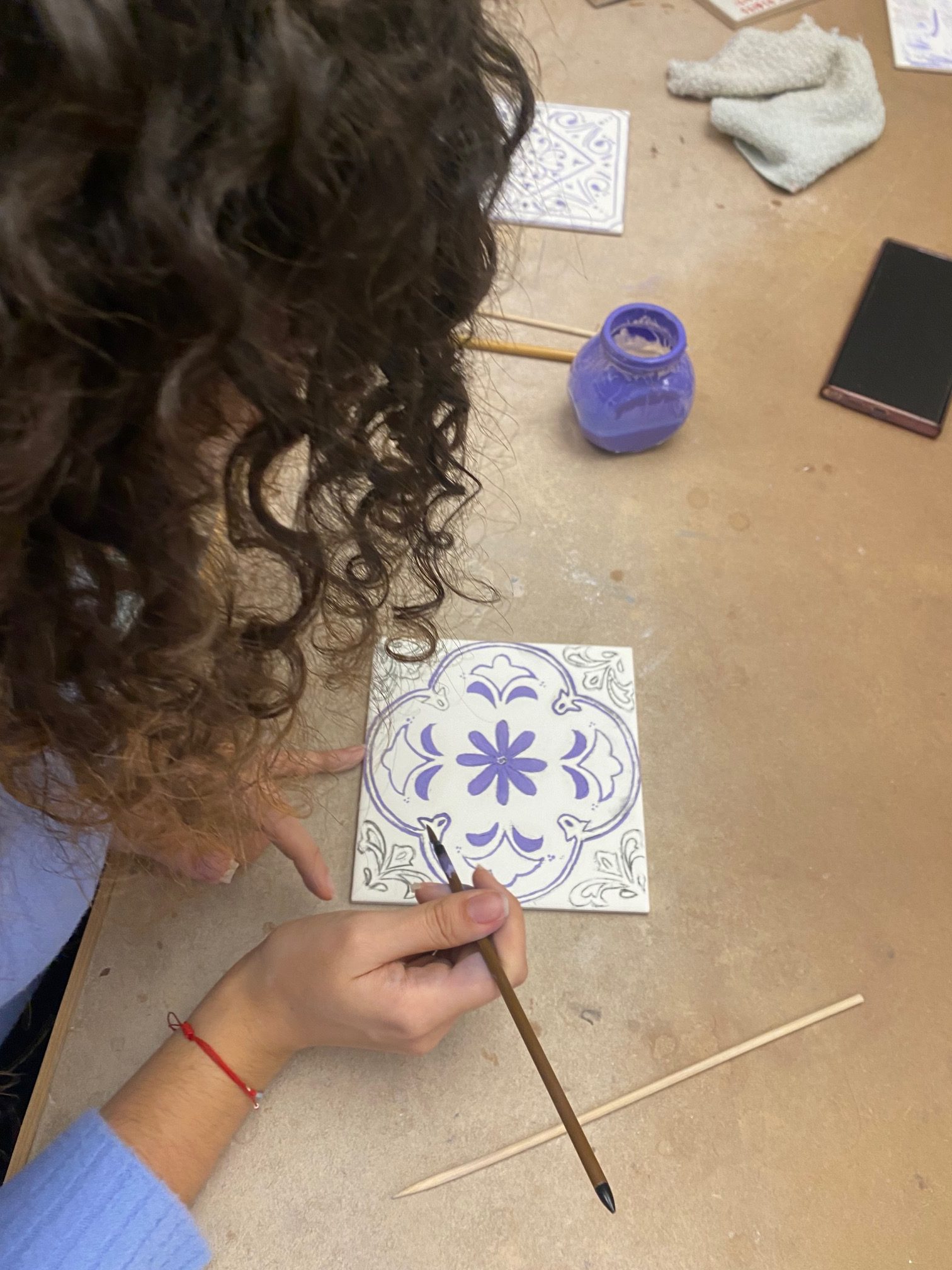 Galeria Portuguese Tile Painting Workshop 3