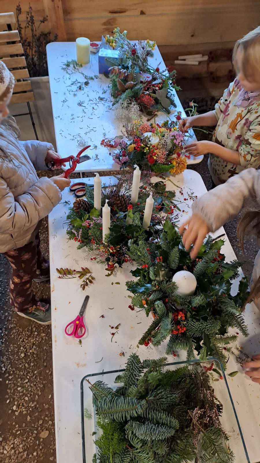 Advent and Christmas Floral Workshop gallery 2