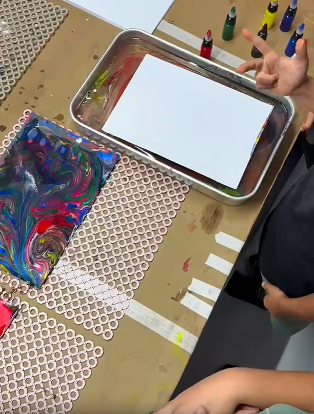 Cork Marbling Workshop gallery 4