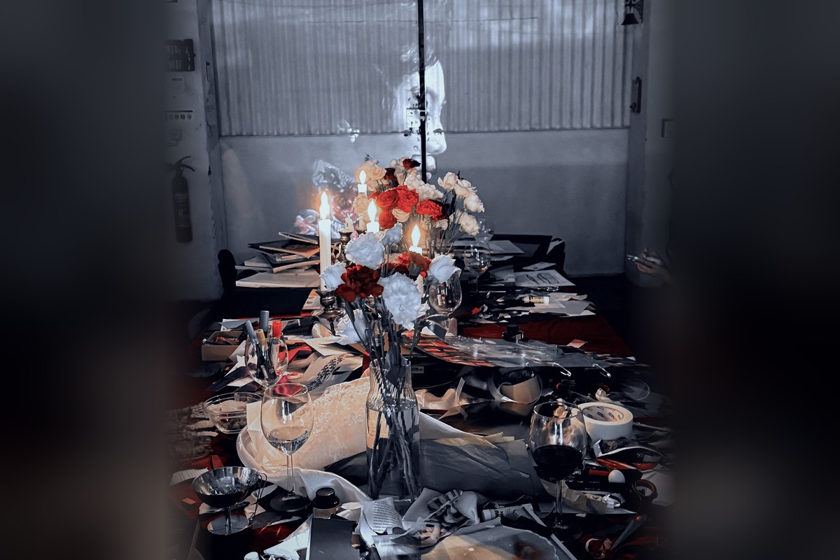 Ghosting Halloween Collage and Wine Night gallery 1