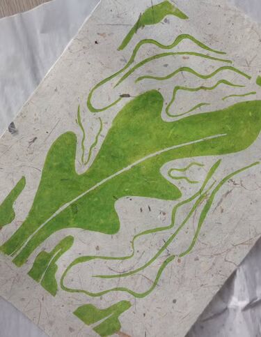 Linocut on Handmade Paper Workshop gallery 4